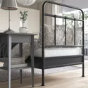 IKEA STJÄRNÖ СТЭРНЁ, каркас кровати, антрацит/Линдбоден, 90x200 см 695.634.41 фото thumb №6