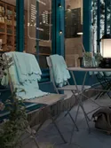 IKEA SUNDSÖ СУНДСЁ, садовый стул, серый 905.033.51 фото thumb №4