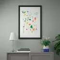 IKEA BILD БІЛЬД, постер, Квітучі квіти, 61x91 см 504.417.94 фото thumb №2