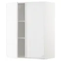 IKEA METOD МЕТОД, навісна шафа з полицями / 2 дверцят, білий / ВОКСТОРП глянцевий / білий, 80x100 см 194.573.96 фото thumb №1
