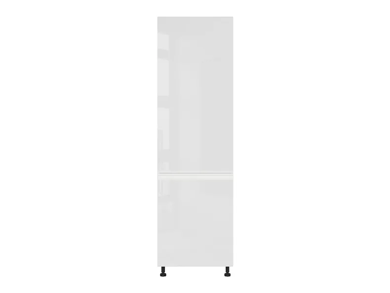 BRW Кухонный шкаф Sole высотой 60 см, правый белый глянец, альпийский белый/глянцевый белый FH_D_60/207_P/P-BAL/BIP фото №1