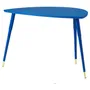 IKEA LÖVBACKEN ЛЁВБАККЕН, придиванный столик, голубой, 77x39 см 905.570.99 фото