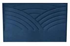Узголів'я ліжка HALMAR MODULO W3 160 см темно-синього кольору. Моноліт 77 фото