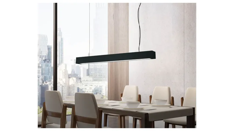 BRW Подвесной светодиодный светильник Ibros с изменяемым цветом света черный 091397 фото №2