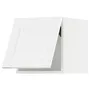 IKEA METOD МЕТОД, шафа навісна, горизонтальна, білий Енкопінг / білий імітація дерева, 40x40 см 094.734.86 фото