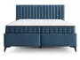 BRW Кровать двуспальная с 2 матрасами и подъемным механизмом BRW JOY, 160x200 см, ткань: синий LO_KT-JOY-160X200-G2-ELEMENT_13 фото