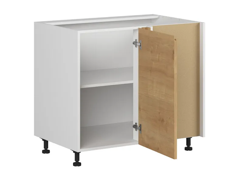 BRW Правильный угловой шкаф для кухни дуб арлингтон 105x82 см, альпийский белый/арлингтонский дуб FH_DNW_105/82/60_P/B-BAL/DAANO фото №3