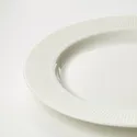 IKEA OFANTLIGT ОФАНТЛИГТ, тарелка десертная, белый, 22 см 003.190.17 фото thumb №2