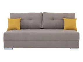 BRW Трехместный диван Dona с ящиком для хранения велюровый бежевый, Asti 8 Yellow/Asti 3 Taupe SO3-DONA-LX_3DL-G2_BA4385 фото