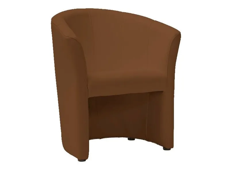 Крісло м'яке SIGNAL TM-1, екошкіра: коричневий фото №1