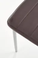Кухонний стілець HALMAR K70 темно-коричневий (1шт=4шт) фото thumb №3