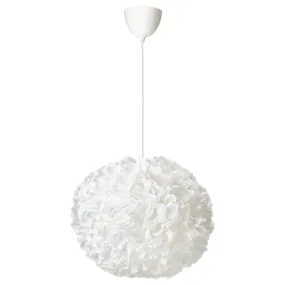 IKEA VINDKAST ВІНДКАСТ, підвісний світильник, білий, 50 см 204.505.20 фото