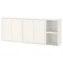 IKEA EKET ЕКЕТ, настінна комбінація шаф, білий, 175x35x70 см 994.942.72 фото