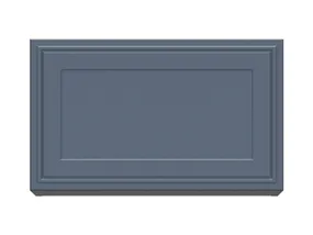 BRW Кухонный шкаф Верди 60 см с наклонной столешницей мистик матовый, черный/матовый FL_GO_60/36_O-CA/MIM фото