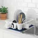 IKEA FLUNDRA ФЛУНДРА, сушарка для посуду, білий 401.769.50 фото thumb №2