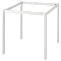 IKEA MELLTORP МЕЛЬТОРП, рама стола, білий, 75x75 см 502.801.02 фото thumb №1