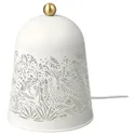 IKEA SOLSKUR СОЛЬСКУР, LED настільна лампа, колір білий / латунь 104.245.17 фото thumb №1