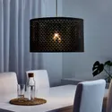 IKEA NYMÖ НИМО, абажур, черный / латунный цвет, 59 см 603.772.07 фото thumb №2