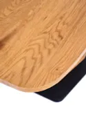 Кухонний стіл розкладний HALMAR DIAMOND 160-200x89 см, стільниця - золотий дуб, ніжка - золотий дуб фото thumb №13