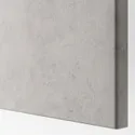 IKEA KALLVIKEN КЭЛЛЬВИКЕН, дверь / фронтальная панель ящика, светло-серый имитирующий бетон, 60x38 см 104.887.69 фото thumb №2