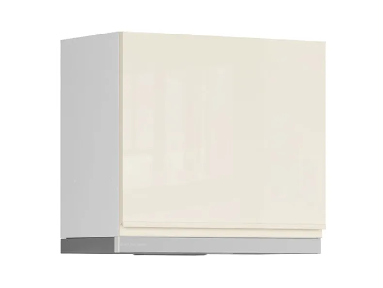 BRW Одиночна кухонна шафа 60 см з витяжкою магнолія глянець, альпійський білий/магнолія глянець FH_GOO_60/50_O_FL_BRW-BAL/XRAL0909005/IX фото №2