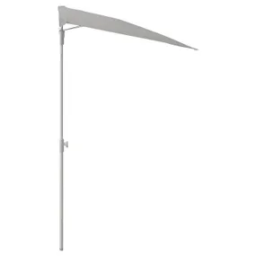 IKEA LILLEÖ ЛИЛЛЕО, зонт от солнца, серый, 150x100 см 105.046.32 фото