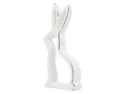 BRW Декоративна фігурка BRW Кролик, біло-золотий, кераміка 092482 фото thumb №2