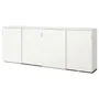 IKEA GALANT ГАЛАНТ, комбінація для зберіг з розсув двер, білий, 320x120 см 092.856.16 фото