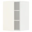 IKEA METOD МЕТОД, шафа навісна із полицями, білий / ВАЛЛЬСТЕНА білий, 40x60 см 995.072.55 фото thumb №1