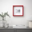 IKEA SANNAHED САННАХЕД, рама, красный, 25x25 см 005.689.07 фото thumb №4