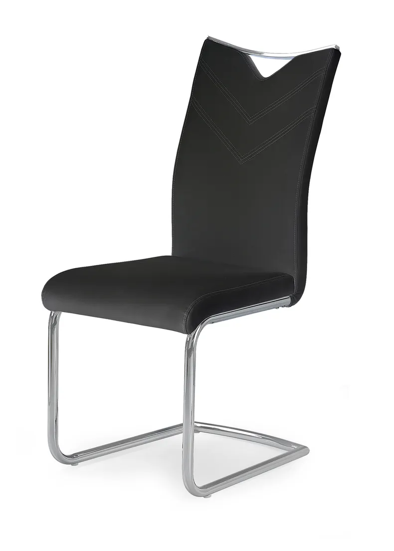 Кухонний стілець HALMAR K224 чорний фото №1