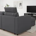 IKEA VIMLE ВИМЛЕ, подголовник, Халларп серый 593.999.36 фото thumb №3