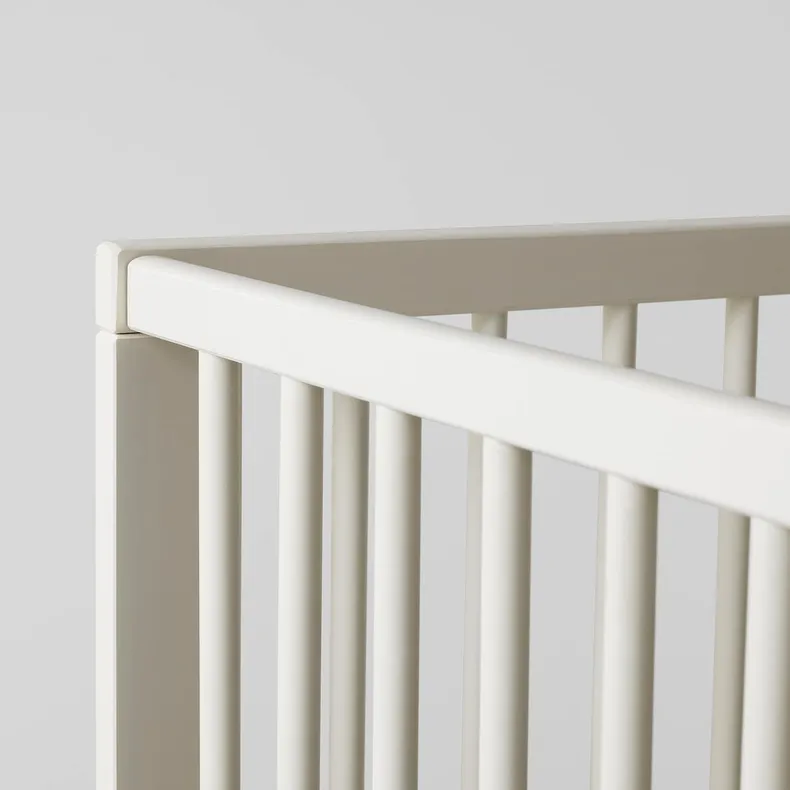 IKEA GULLIVER ГУЛЛІВЕР, ліжко для немовлят, білий, 60x120 см 102.485.19 фото №7