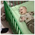 IKEA GULLIVER ГУЛЛИВЕР, кроватка детская, зеленый, 60x120 см 205.895.03 фото thumb №2