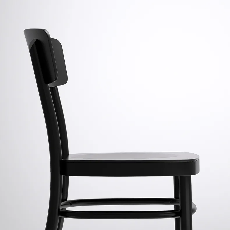IKEA EKEDALEN ЕКЕДАЛЕН / IDOLF ІДОЛЬФ, стіл+4 стільці, береза / чорний, 120 / 180 см 192.298.37 фото №5