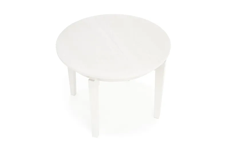 Обеденный стол раскладной HALMAR SORBUS 100-200x100 см, белый фото №12