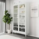IKEA REGISSÖR РЕГІССЕР, шафа зі скляними дверцятами, білий, 118x203 см 303.420.78 фото thumb №4