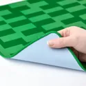 IKEA BLÅSKATA БЛОСКАТА, килимок для ігрової миші, зелений/візерунок, 40x80 см 505.734.16 фото thumb №2