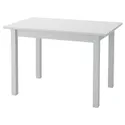 IKEA SUNDVIK СУНДВИК, стол детский, серый, 76x50 см 604.940.32 фото thumb №1