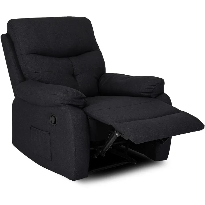Масажне крісло MEBEL ELITE INTER 2, тканина: чорний фото №9
