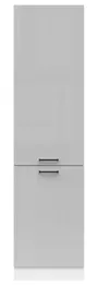 BRW Базовый шкаф для кухни Junona Line высотой 50 см правый светло-серый глянец, светло-серый глянец D2D/50/195_P-BI/JSZP фото