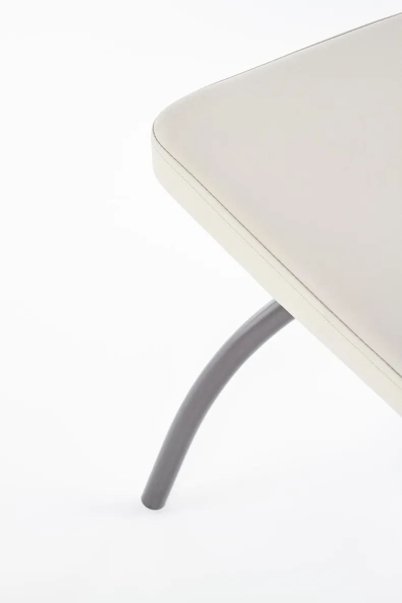 Кухонный стул HALMAR K298 светло-серый/графит фото №9