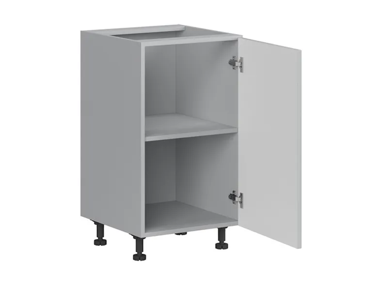 BRW Базовый шкаф для кухни Top Line 45 см правый серый глянец, серый гранола/серый глянец TV_D_45/82_P-SZG/SP фото №3