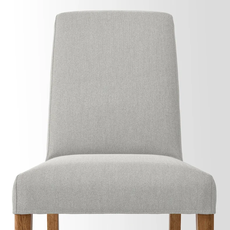 IKEA BERGMUND БЕРГМУНД, стул, имит. дуб / орста светло-серый 993.877.38 фото №5