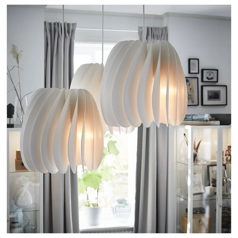 IKEA SOLHETTA СОЛЬХЕТТА, LED лампа E27 1521 лм, може бути потемнілим / опалово-біла куля 205.099.93 фото №2