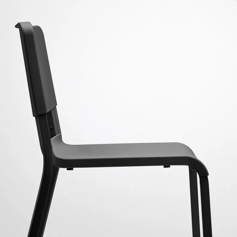 IKEA TEODORES ТЕОДОРЕС, стул, черный 205.306.21 фото №3