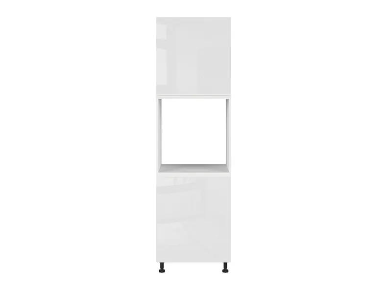 BRW Духовой шкаф Sole встраиваемый кухонный шкаф 60 см правый белый глянец, альпийский белый/глянцевый белый FH_DPS_60/207_P/P-BAL/BIP фото №1
