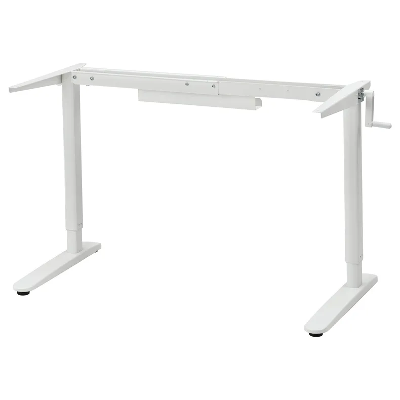 IKEA RELATERA РЕЛАТЕРА, регульована рама для стільниці, білий, 90/117 см 805.403.06 фото №1