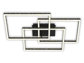 BRW Frame LED 3-точечный металлический потолочный светильник черный 085507 фото