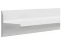 BRW Полка настенная BRW AZTECA TRIO, 20х105х20 см, белый/глянцевый белый P/2/11-BI/BIP фото thumb №4